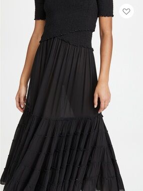 Poupette St. Barth Black Maxi Dress